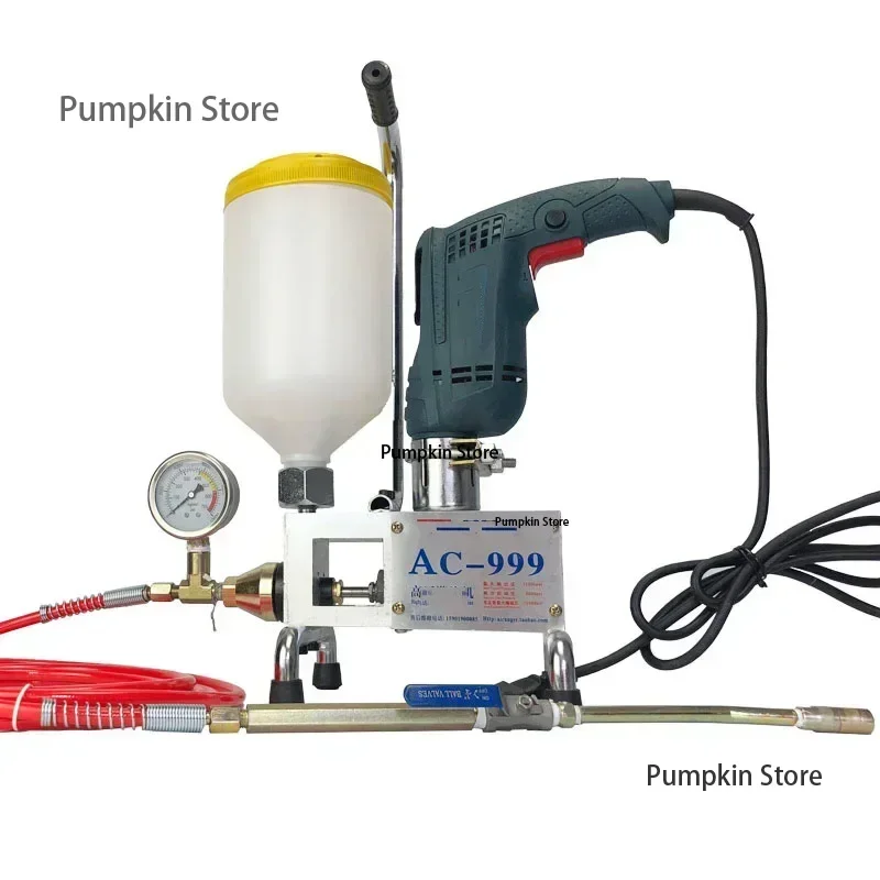 AC-999 Epoxy Grouting Machine 220V/1100W Epoxy Injection Pump/Polyurethane Foam Impermeable Water Grouting Machine