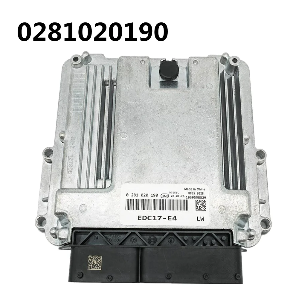 0281020190 Engine Computer Board ECU 0281020190 EDC17-E4 Circuit Board P903-V762 For FAW J6