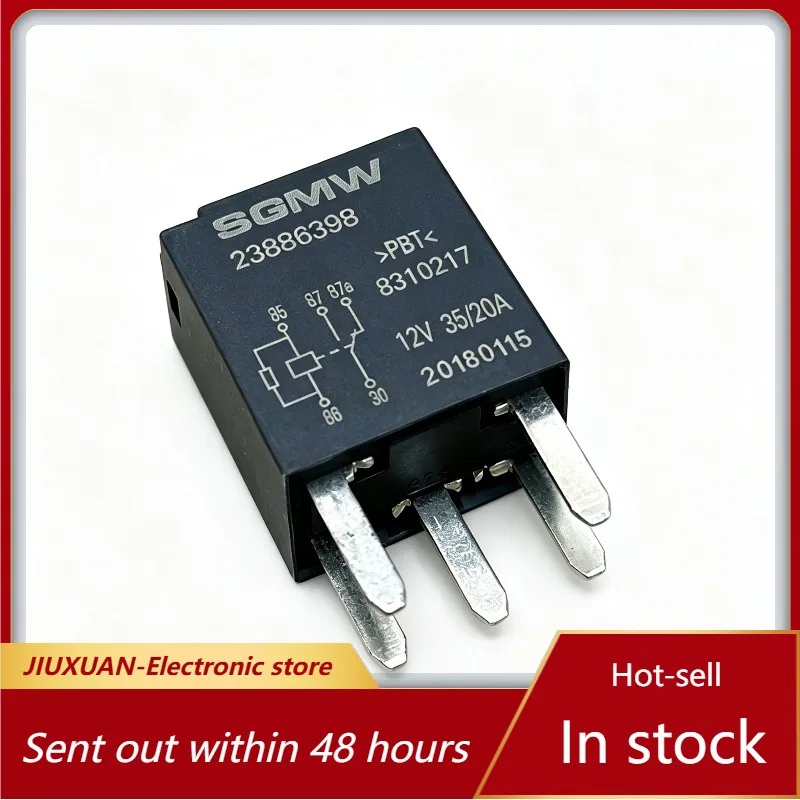 23886398 Automotive Relay DC12V 5Pin 35/20A Car Relay With Diode Vehicle Electrical System Replacement Spare Parts