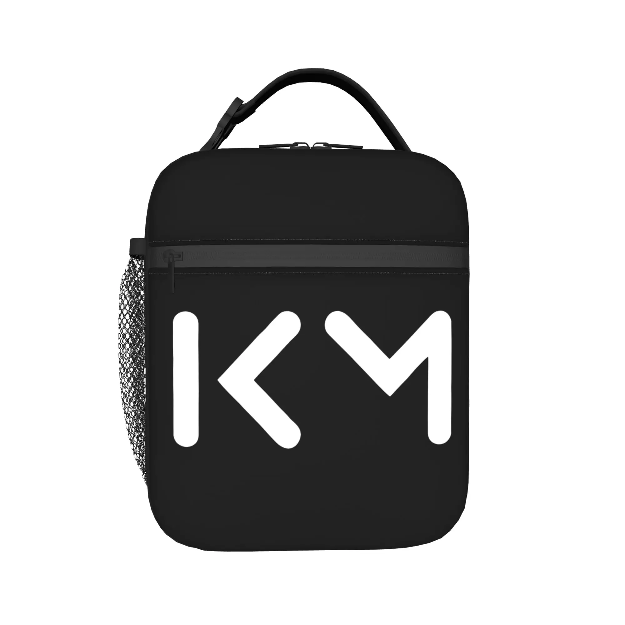 KM M-Mbappes Insulated Lunch Bag Cooler Bag Reusable,Meal Container Soccer High Capacity Tote Lunch Box Food Storage Bags