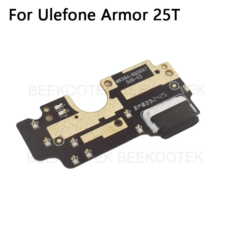 New Original Ulefone Armor 25T USB Board Base Charging Port Board With Microphone Accessories For Ulefone Armor 25T Smart Phone