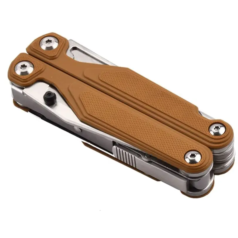 Daicamping DL7 Titanium Alloy G10 Stainless Handle Multi-tool Folding Camping Knife EDC Multitools Combination Multi Tools Plier