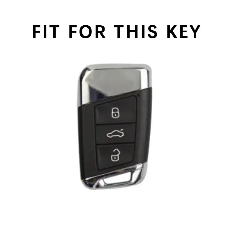 TPU Car Remote Key Case Cover Shell for Volkswagen VW Magotan Passat B8 Golf for Skoda Superb A7 Kodiaq Protector Accessories