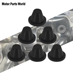 Motorcycle Rubber Side Cover Grommets 6pcs For Harley Touring Street Glide Electra Glide Road Glide FLHR 1996-2020