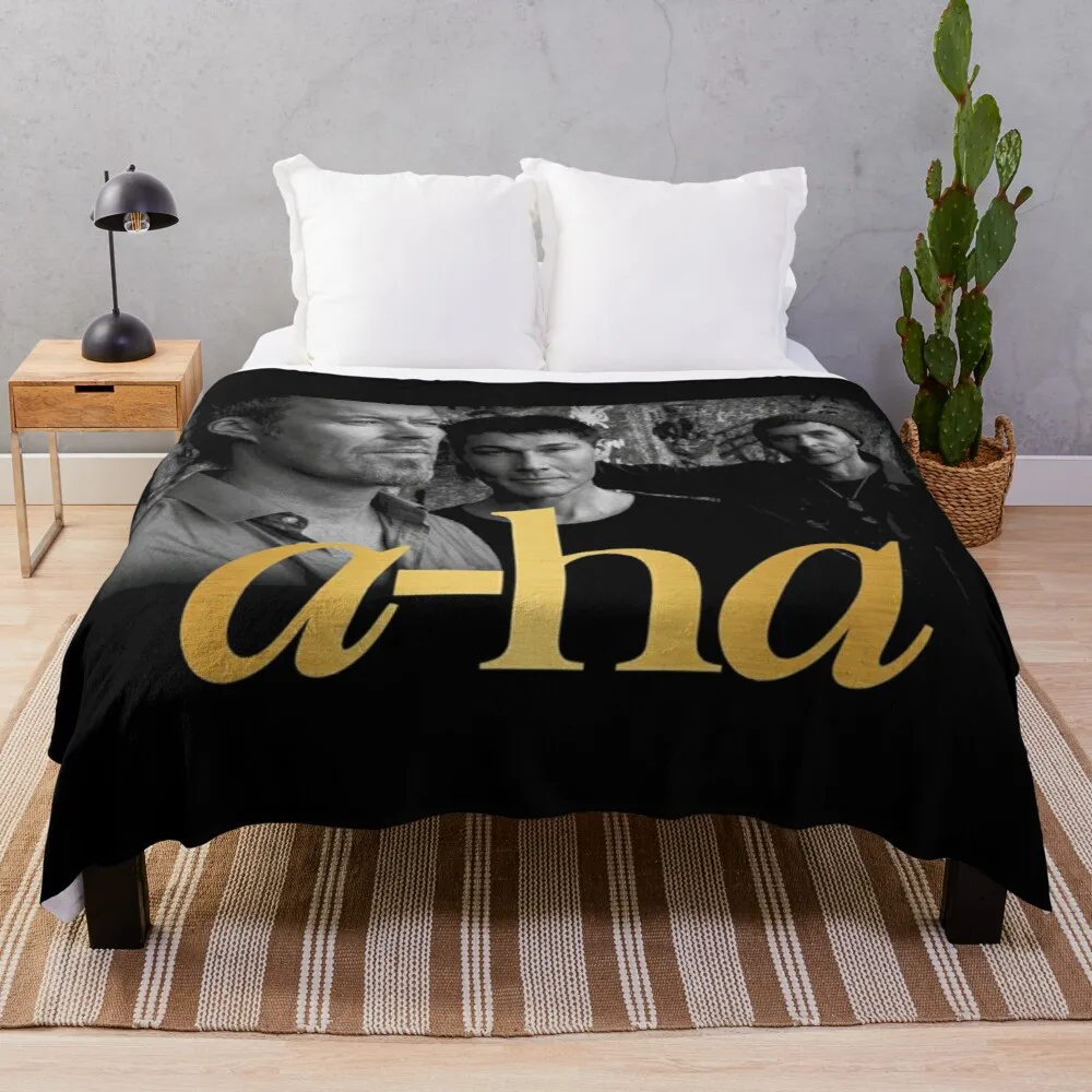 

A-HA Throw Blanket fashion sofa blankets softest blanket baby blanket throw and blanket from fluff