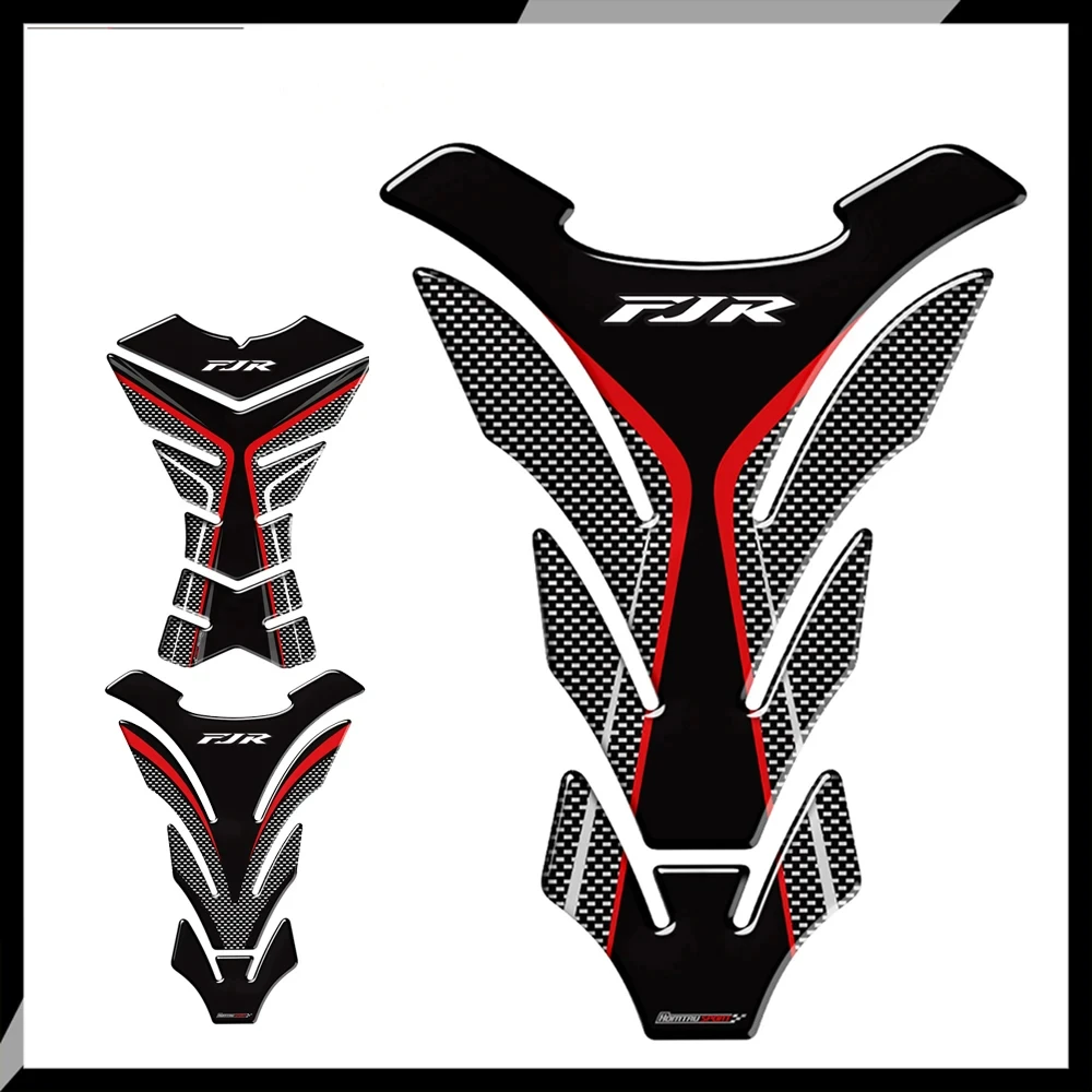 

For Yamaha FJR 1300 Tankpad FJR1300/A/AS ABS 3D Carbon-look Motorcycle Tank Pad Protector Decal