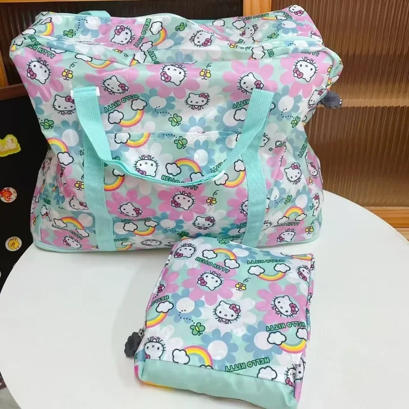  Large Capacity Travel Bag Duffle Bag for Womne Girl College Student Polyester Durable Kawaii for Carry on Luggage