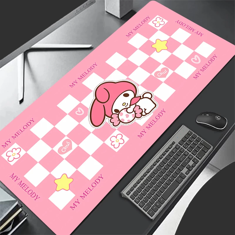 

Anime Mouse Pad pc speed For e-sports players My Melody Office Laptop Computer Keyboard Pad Non Slip Desk Mat Exquisite Mousepad