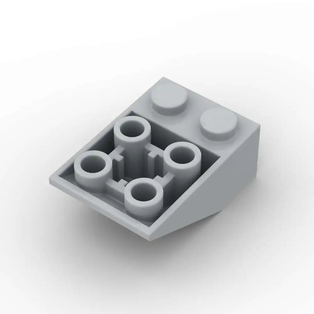 MOC 10PCS Part 3747 Inverted 33 3x2 With Flat Bottom Building Blocks Set Slope Bricks Particle Puzzle DIY Toys Birthday Kid Gift