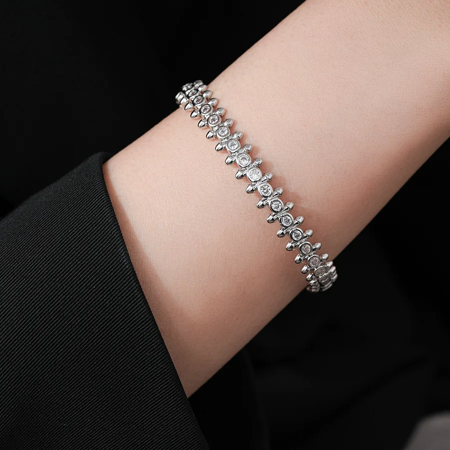 جديد كوريا الجنوبية هندسية بسيطة سوار الأزياء مزاجه تنوعا سوار المرأة المجوهرات #5