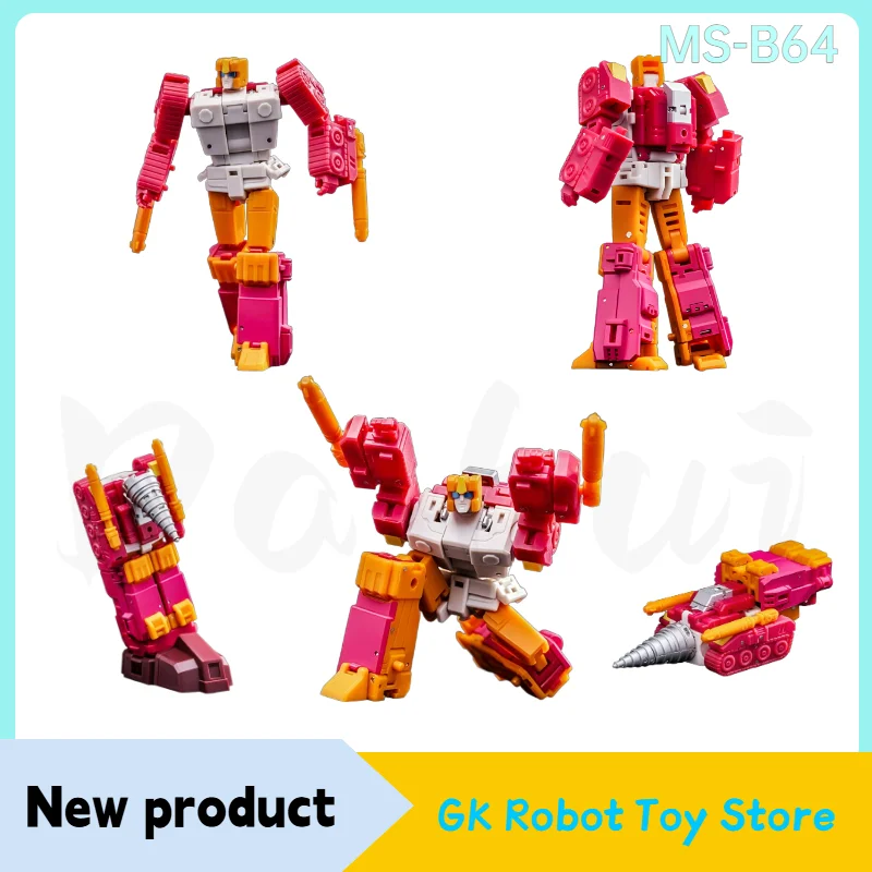 

[IN STOCK SOON] MS-TOYS MSB64 Drill Bit Calculation King Combination Member Small Scale Deformation Toy Collection Gift