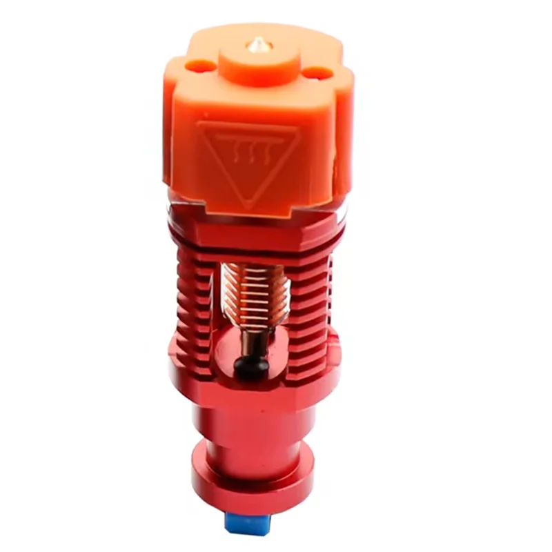 

ABVG-3D Red Lizard K1 V6 Hotend, биметаллический собранный медный горячий конец для экструдера Voron 2,4 Prusa I3 MK3 Titan BMG V2 3D
