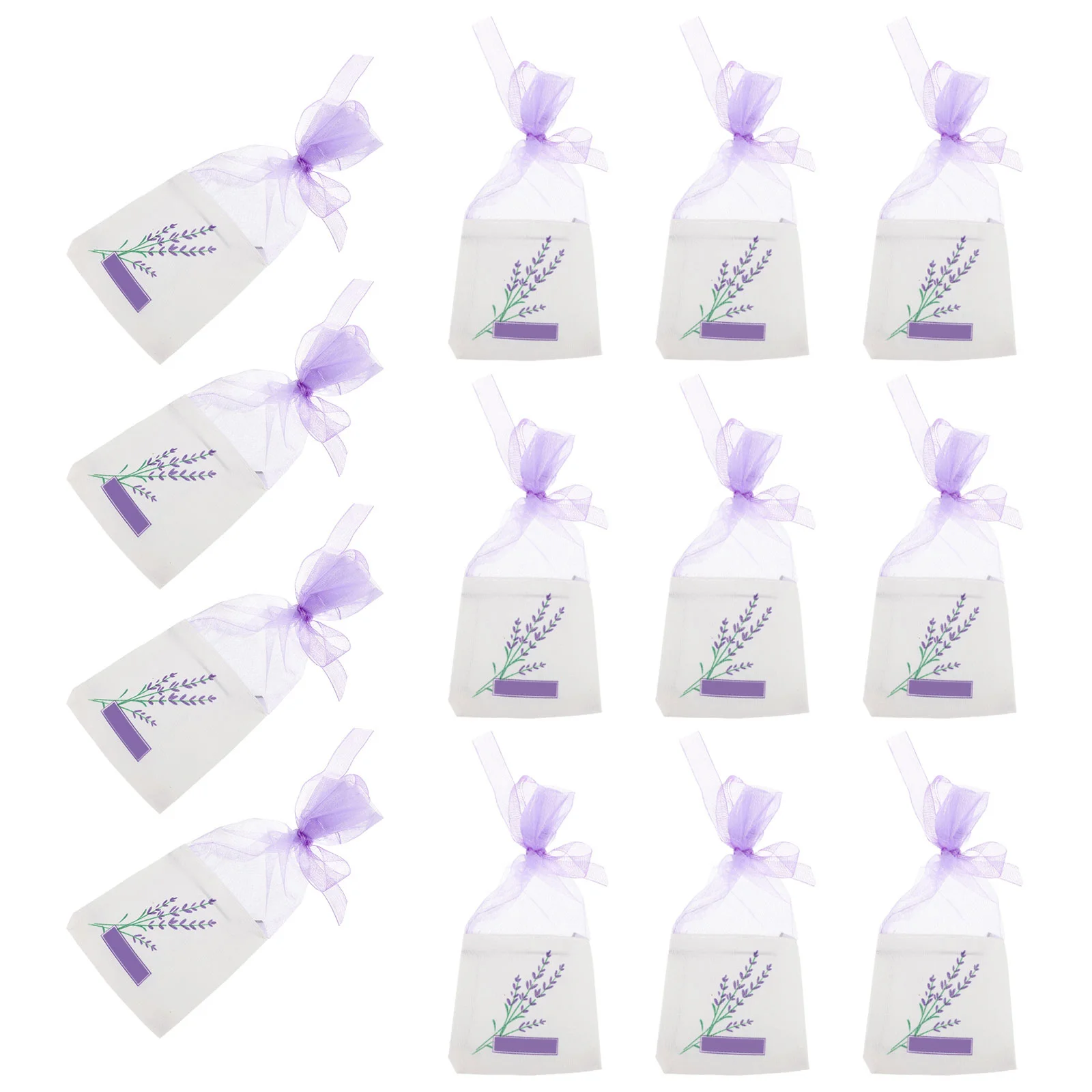 

60pcs Sachet Bags Lavender Dryer Bags Empty Perfume Dried Flower Storage Jewelry Organizer Gift Boxes Small Pouches