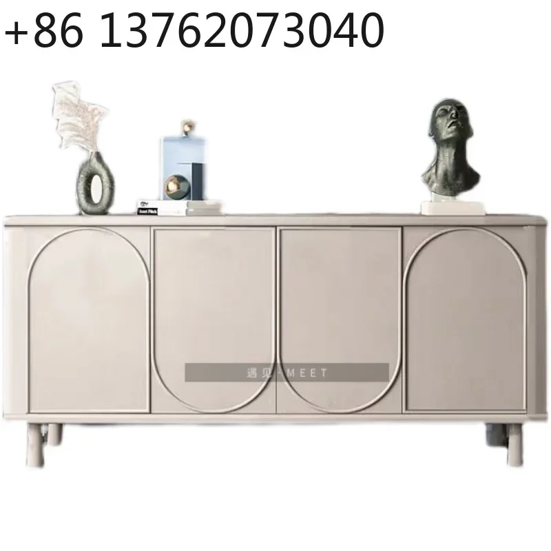 

Simple modern paint side cabinet tea cabinet model room Internet celebrity entrance cabinet