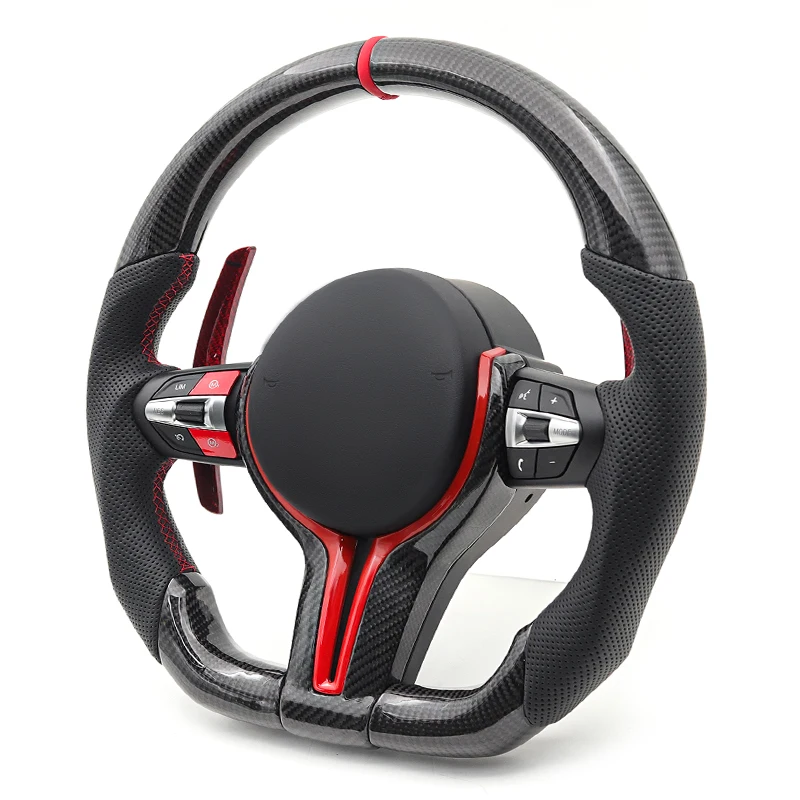 

Спортивное рулевое колесо из углеродного волокна для BMW F10 F20 F22 F30 F32 F36 F82 F80 E70 E82 E89 E90 E60 E61 M2 M3 M4 M5 M6 Автомобильные аксессуары