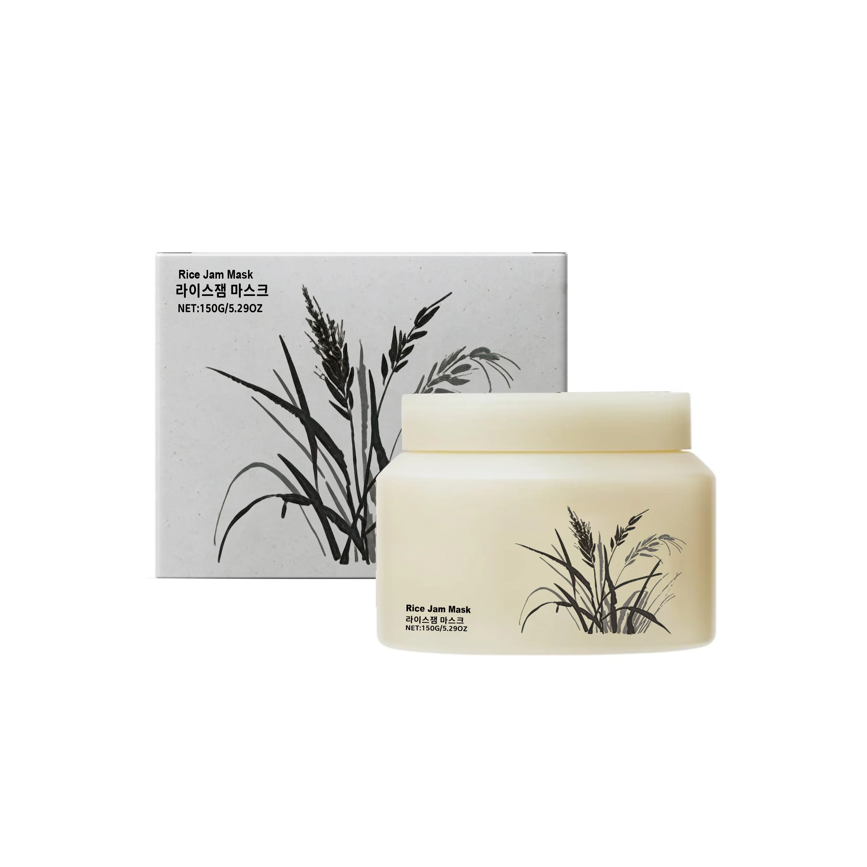 Rice Milk Hydrating and Skin-Softening Mask - Cleanses, hydrates, and softens skin, leaving it smooth and lightweight; a spreada