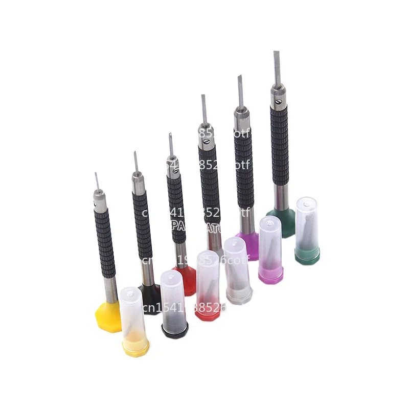 Imported screwdriver, rigid one-word screw batch, equipped with a head six-piece screwdriver set