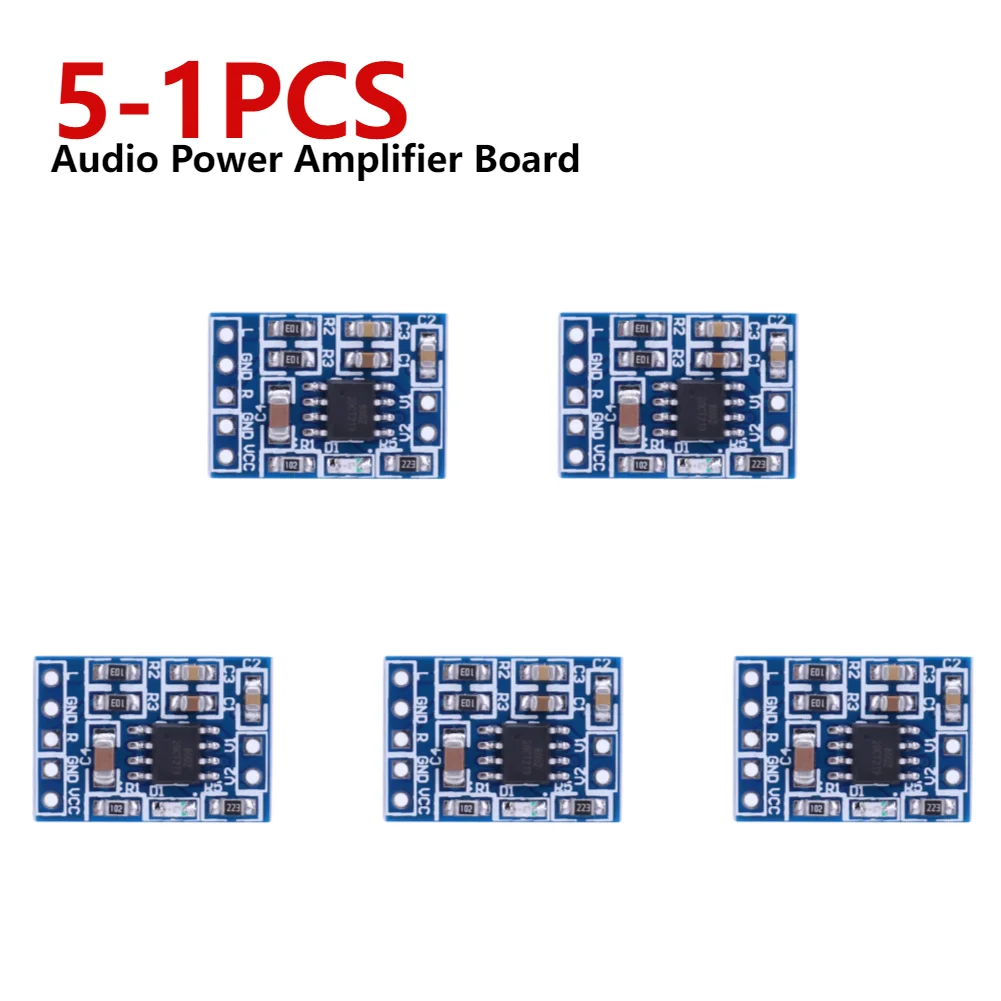 HXJ8002 Mono Channel Voice Low Noise Amplifiers Module BTL 3W Audio Power Amplifier Board Module