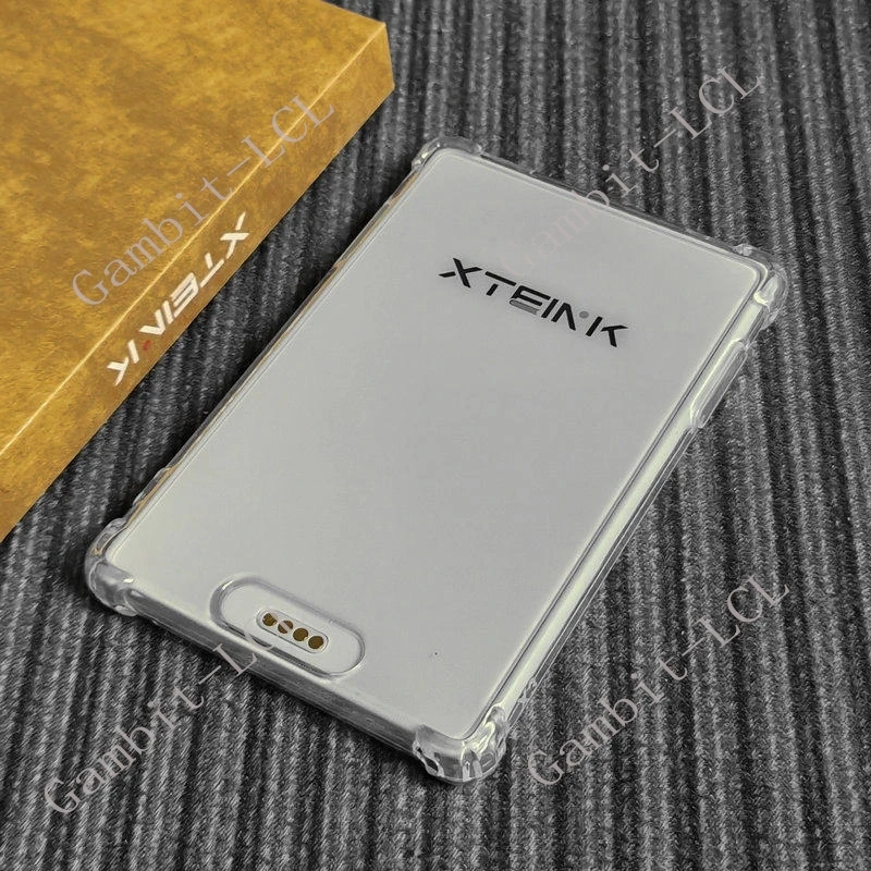 Anti-Fall-Hülle für XTEINK X3 E-Book XteinkX3 Original Schutzhülle für die Rückseite, weiches TPU, stoßfeste Rückseite, transparente Hülle auf Xteink X4 – Detail 4