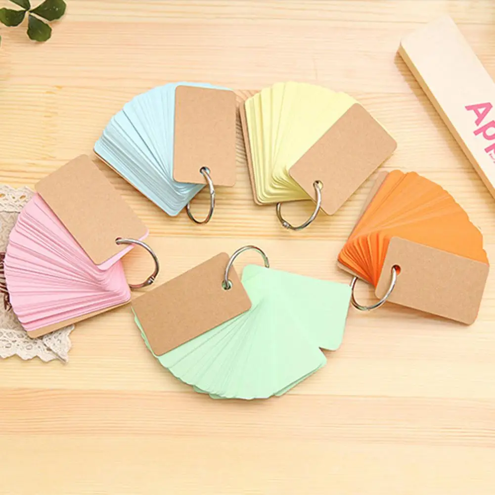 Smooth Surface Fadeless Planner Diary Mini Loose-leaf Notebook School Supplies