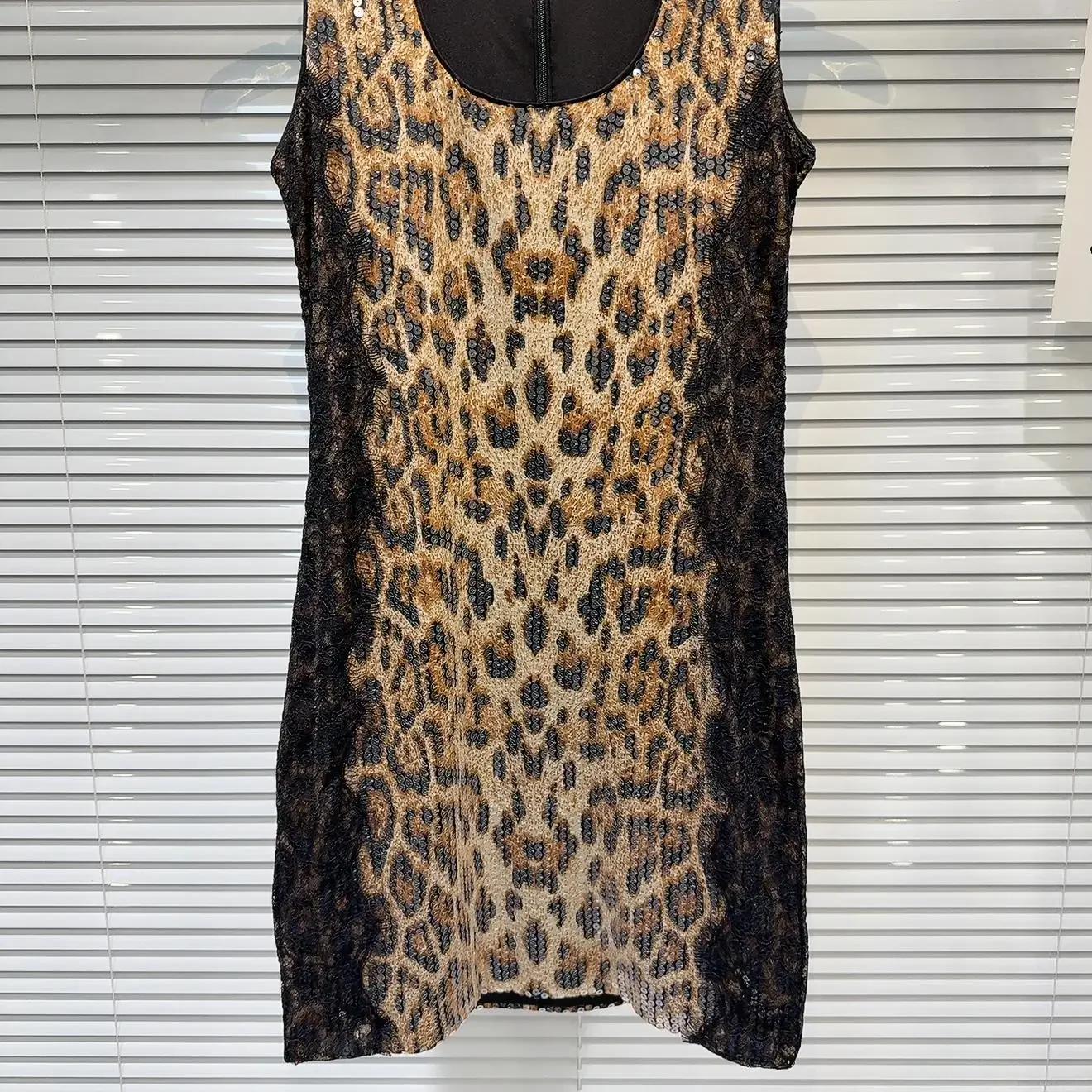 Vestido sexy para mulheres 2025 novas meninas rendas borda lantejoulas leopardo impressão cintura alta colete vestido vestidos vintage feminino mini vestido