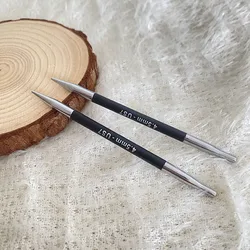KnitPro Karbonz Interchangeable Circular Needle Tips in two Length