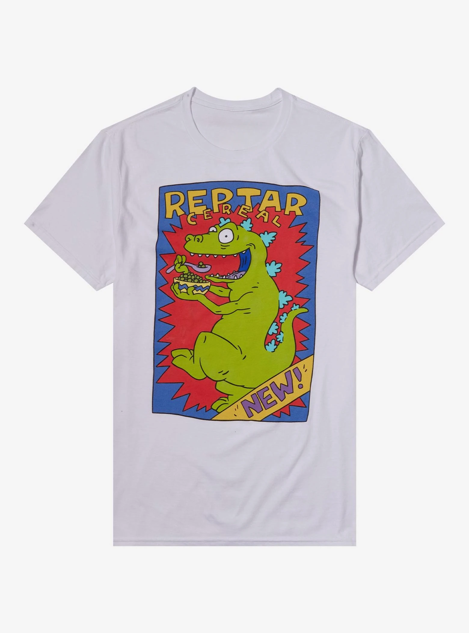 

Rugrats Reptar Cereal T-Shirt _ _ Printed T-shirt Summer Luxury Brand Cotton Men's and Women's T-shirts