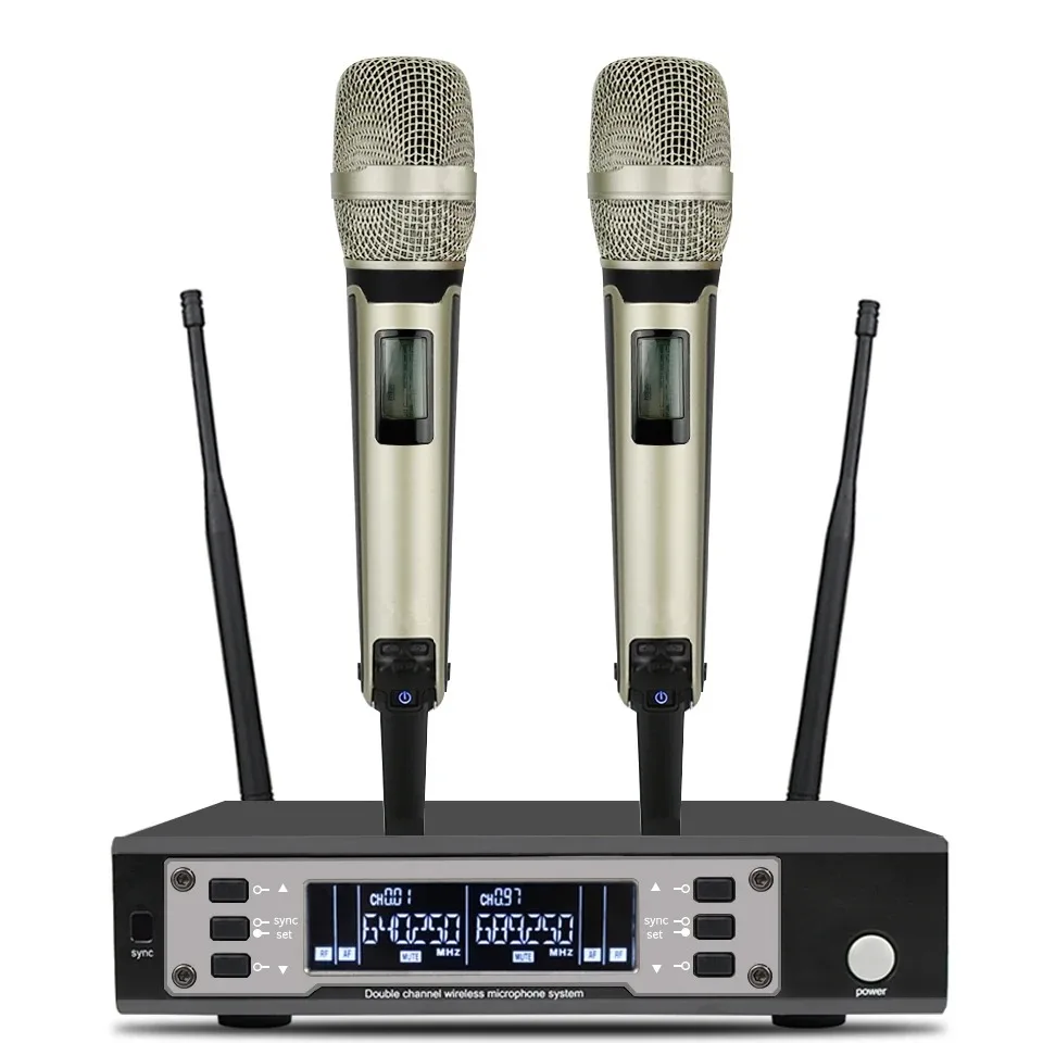 Sennheiser EW135G4 Système de microphones sans fil UHF professionnel à portée longue distance, un émetteur pour deux microphones, pour scène et chant en direct 3