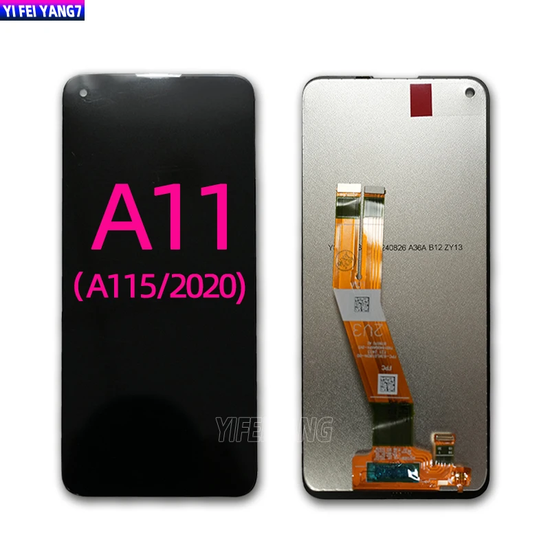 100% Tested New LCD For Samsung Galaxy A11 LCD A115 A115F/DS A115F A115M Display Digitizer Assembly Touch Screen