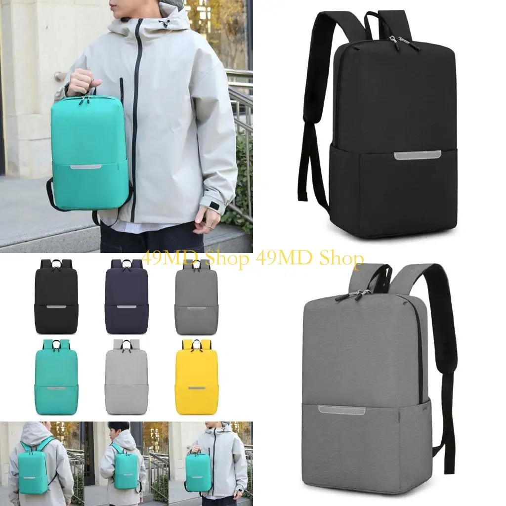 49MD Man Nylon Backpack Student School Backpack Backpack Backpack Casual Backpack