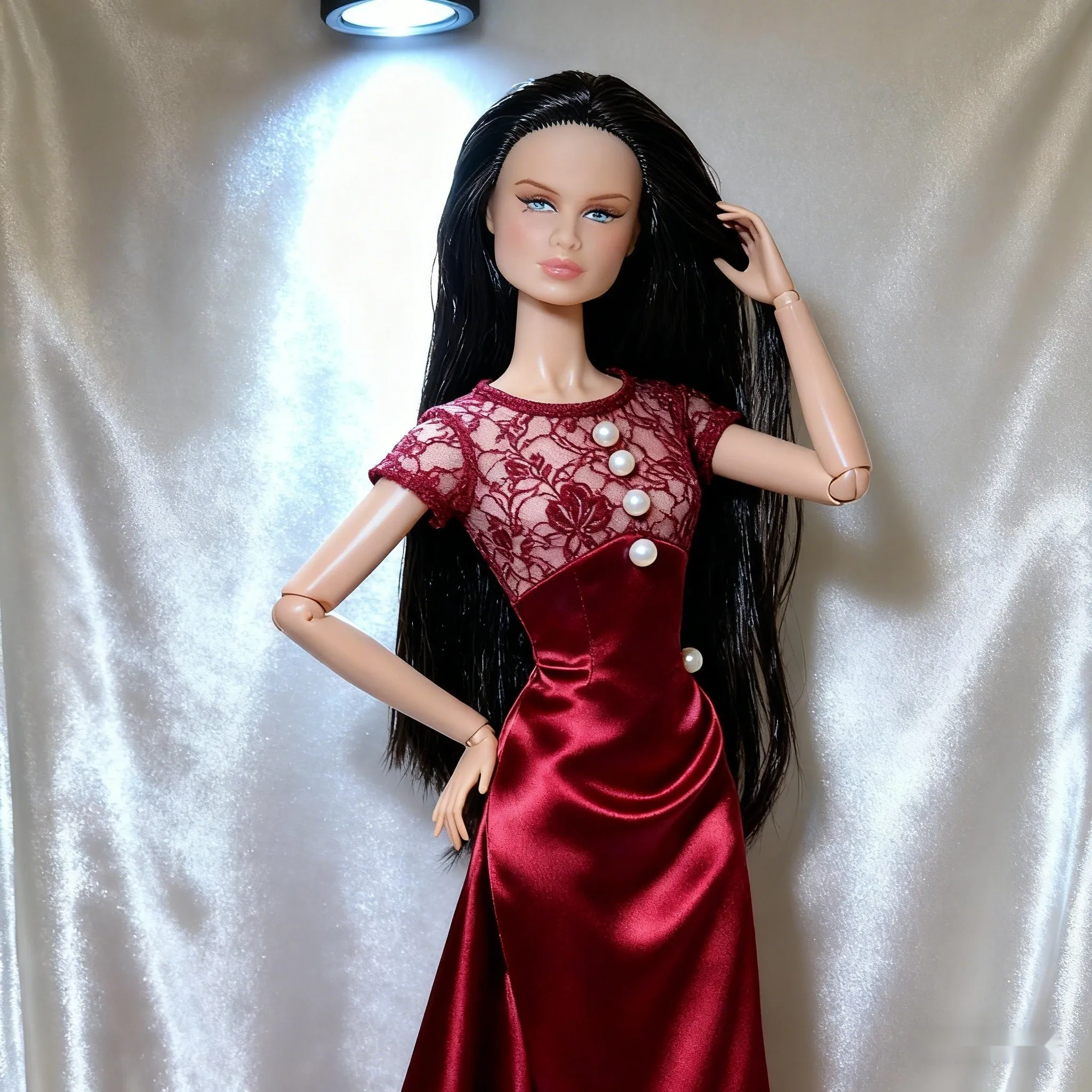 ตุ๊กตา BJD ขนาด 12.6 นิ้ว แบบเหมือนจริงสำหรับนักสะสม - ตุ๊กตาแบบข้อต่อทรงนางแบบแฟชั่น พร้อมข้อต่อ 12 จุดสำหรับงาน DIY (ไม่มีเสื้อผ้า)