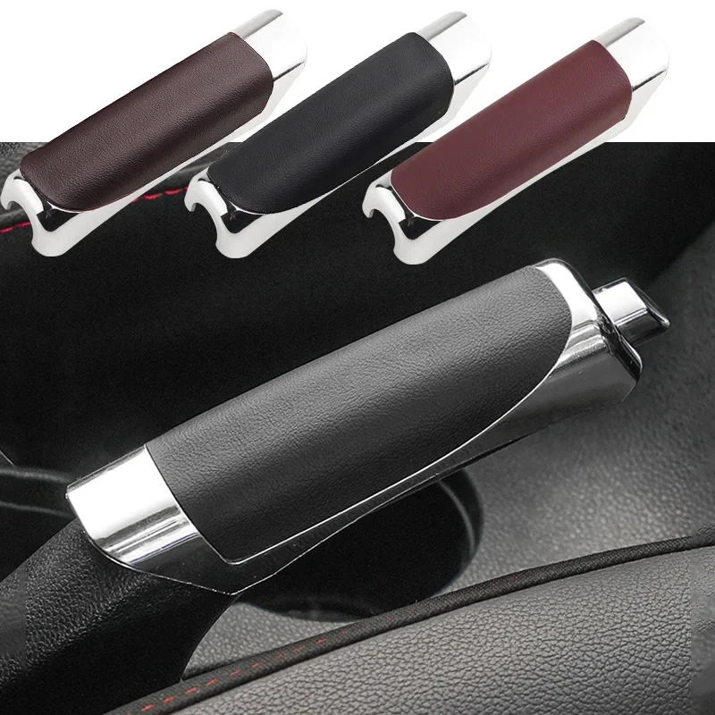 Car Accessories Universal Handbrake Grip Car Seat Gap Hand Brake Black/Red/Brown Protector Cover Stylish Decor Interior Products