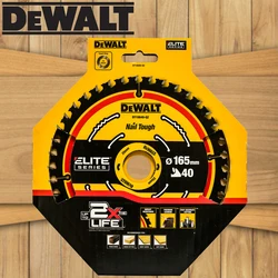DEWALT DT10640 Circular Saw Blad 2X 165MM*20MM*40T Multifunctional Resistant Carbide Quick Smooth Cutting Disc Tool Accessories