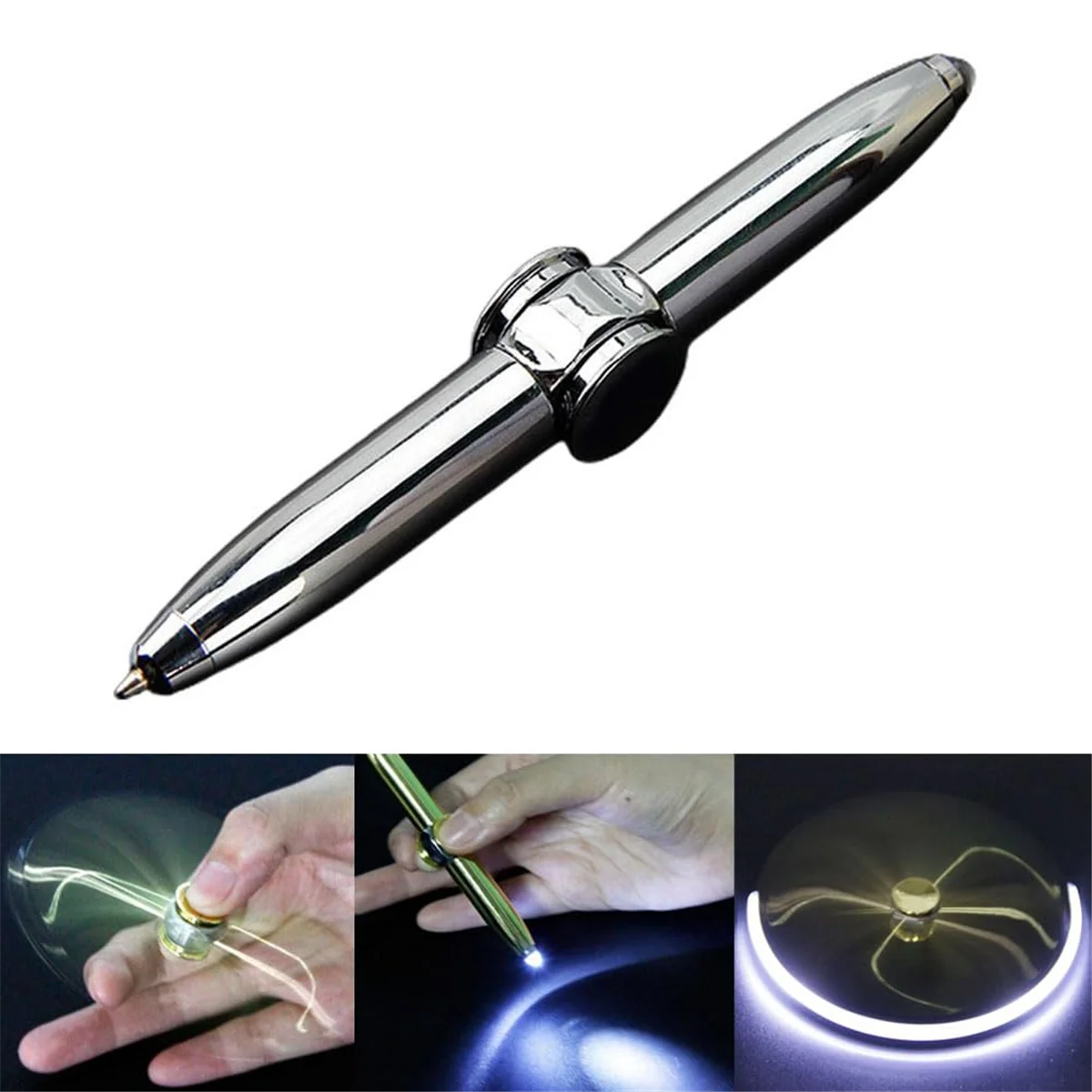 A72Z  Pen, Pen with LED Light, Writing Tool,Illuminated Tip Pen, Ballpoint Pen for Lighting for Writing in the Dark A