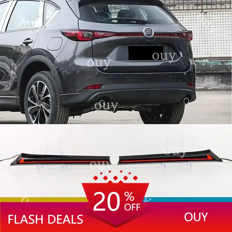 Fit for Mazda CX-5 CX5 2022 2023 LED daytime running brake light turn signal reflector rear through light durable