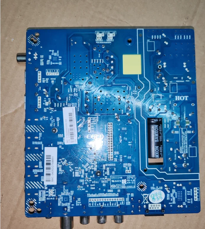 CV9256-A42 เครือข่าย WIFI ทีวีเมนบอร์ดทดสอบ,ภาพทางกายภาพสําหรับ 1 + 8G 60--100V 500MA