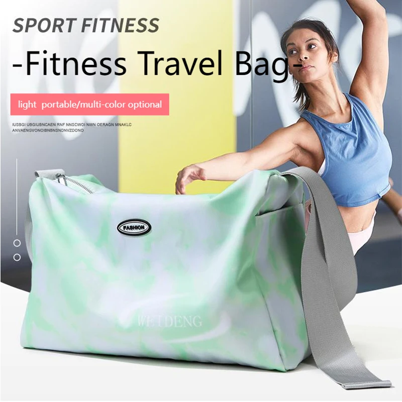 

Women Fitness Gym Travel Bags Lightweight Waterproof Large Capacity Training Outdoor Organizer Sports Yoga Shoulder Bags Female