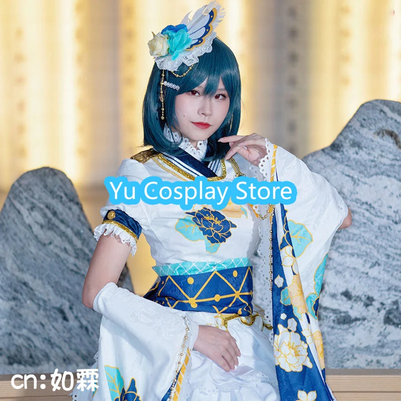 Love Live! Nijigasaki High School Idol Club Mifune Shioriko Cosplay Costumes Women Dress Halloween Carnival Uniforms Custom Made