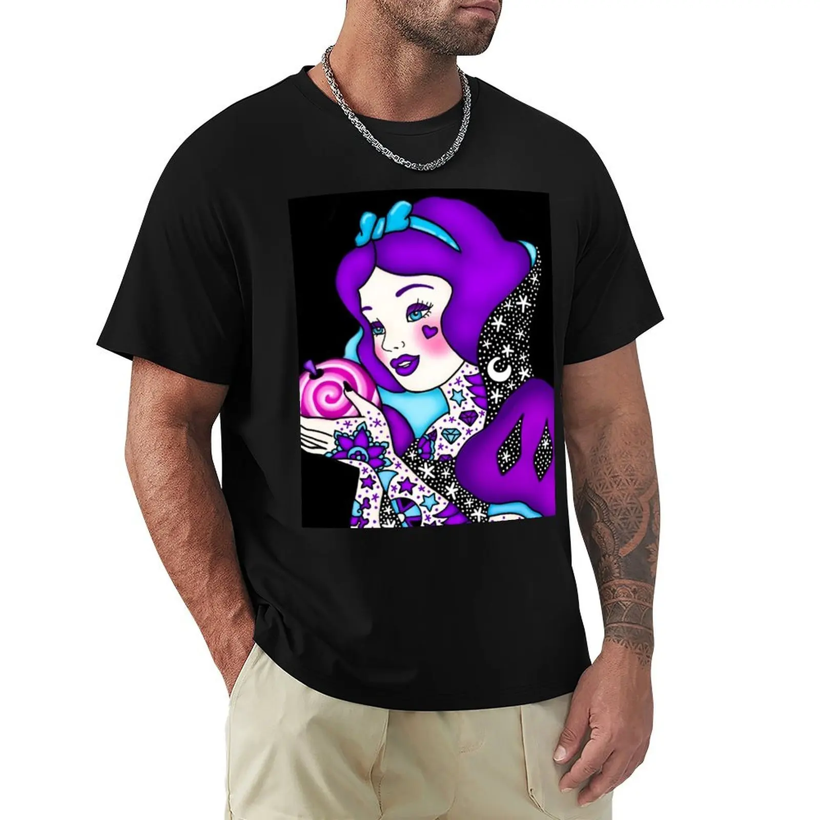 

Purple Snow T-Shirt luxury designer customs vintage anime shirt compression shirt men
