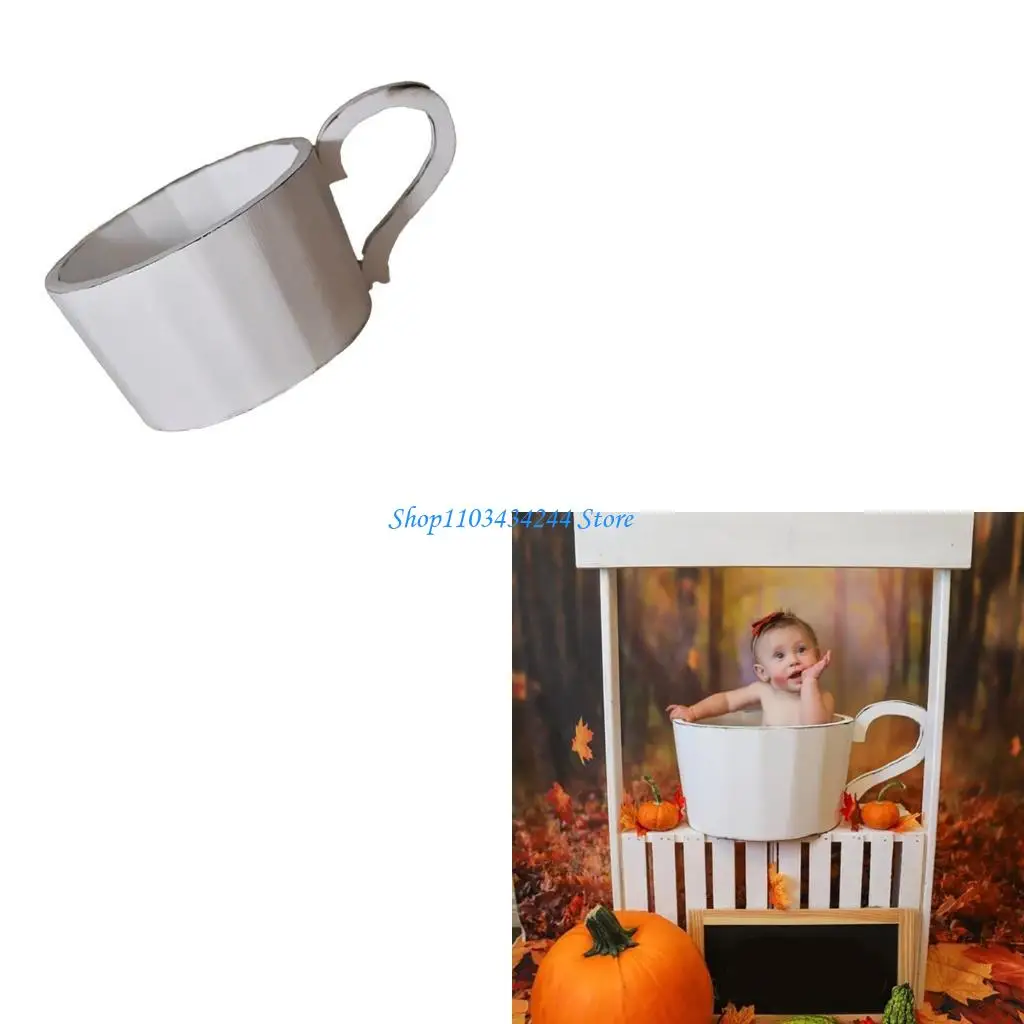 Реквизит для фотосессии на день рождения, деревянная чашка с водой, реквизит для фотосессии, реквизит для фотосессии для малышей