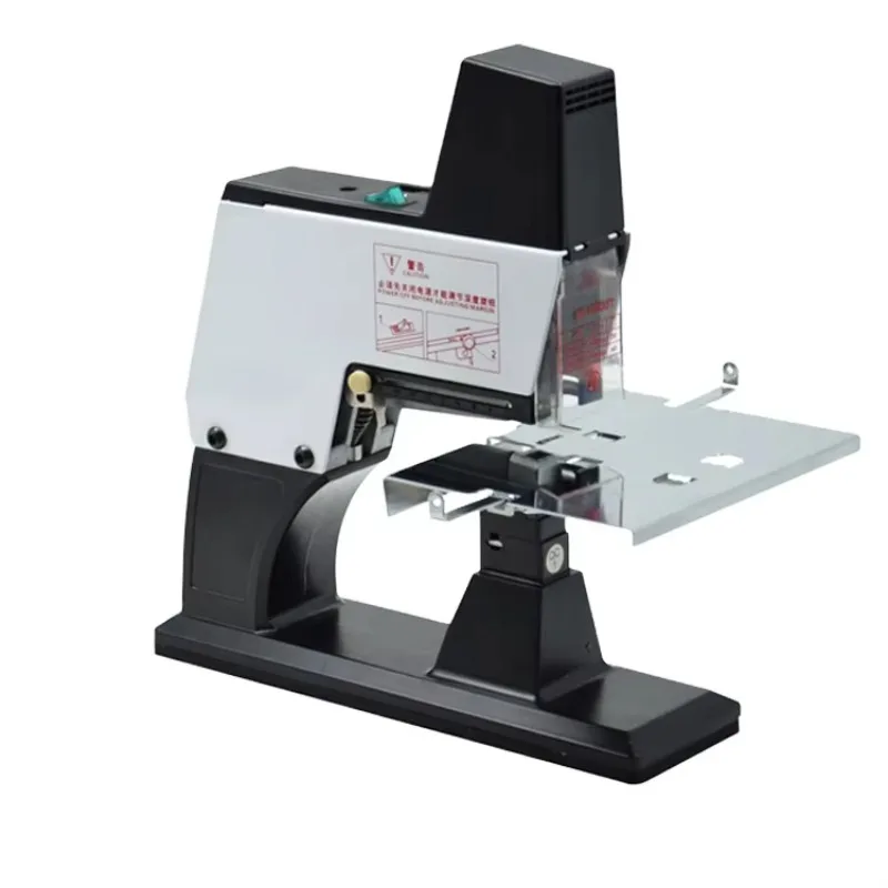 Saddle and Flat Stapler Electric Stapler Machine ST-1000T Solid Metal Stapler