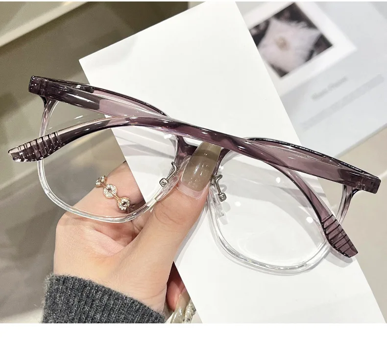 Photochrome Myopie-Brillen 0~-6.0 Neutral Anti-Blaulicht Schutzgläser, die bei Sonnenlicht ihre Farbe ändern können – Detail 9