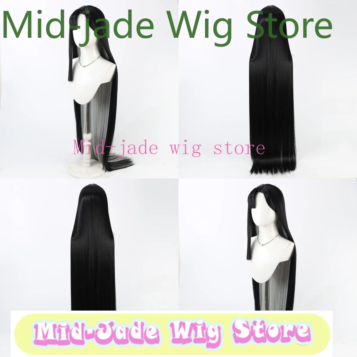 

Anime Takt Op. Destiny Bolero Cosplay Wig Black Long Hair Halloween Party Synthetic Heat Resistant Wig