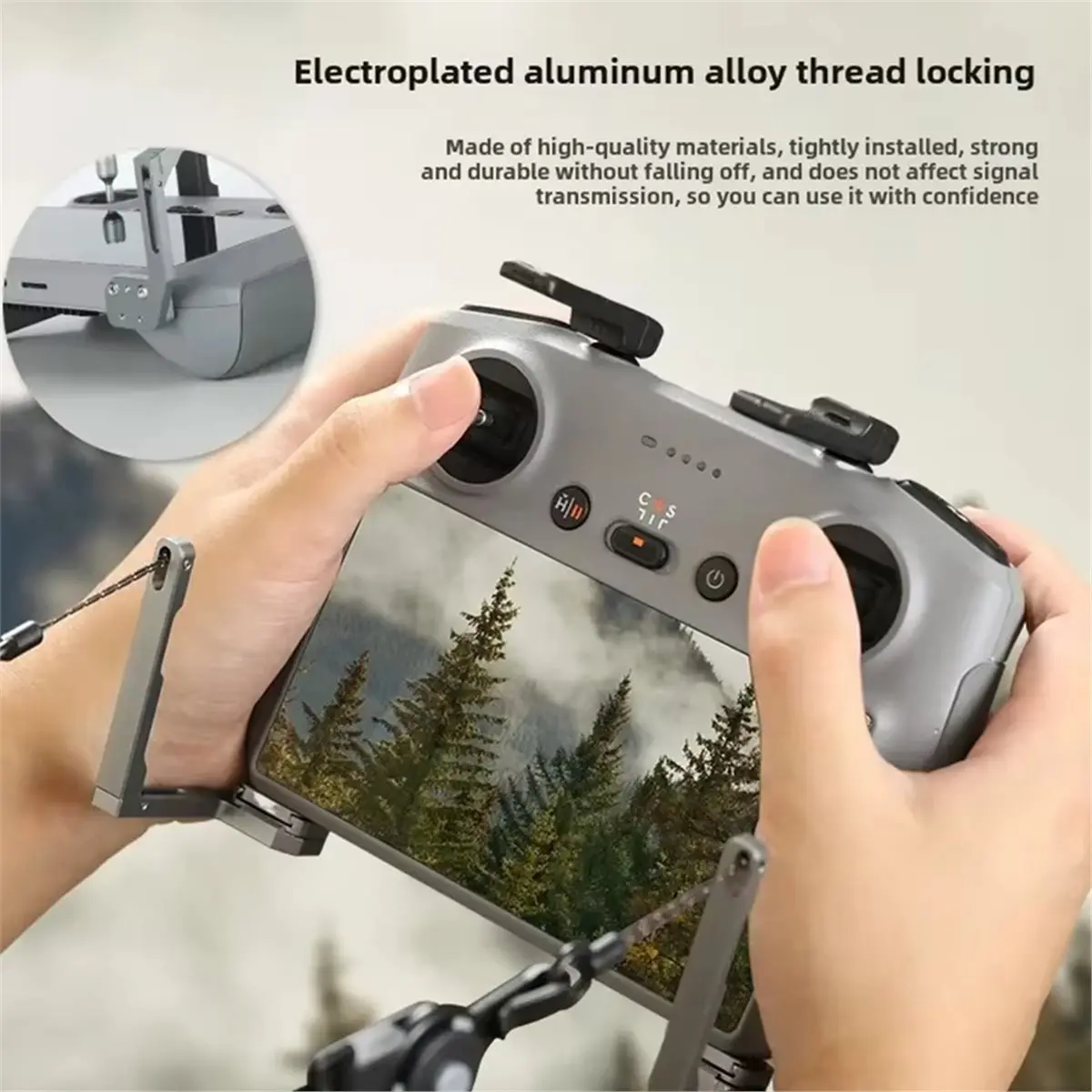 

Новый шейный ремешок New Balance Bracket для пультов RC/RC 2 с креплением для экрана, аксессуары для пультов Mini 4 Pro