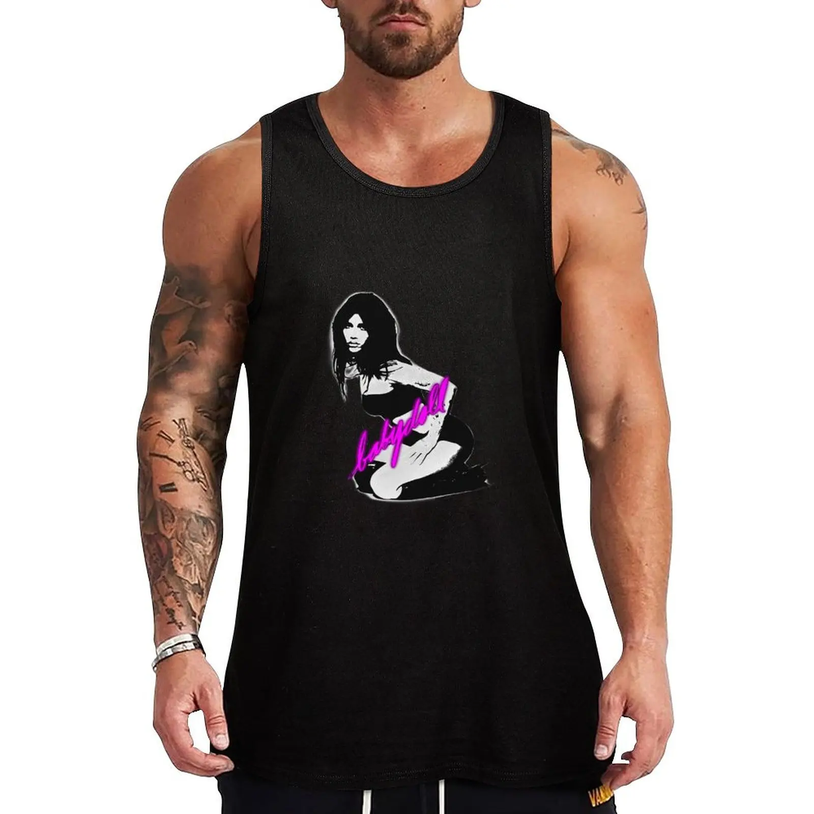 Nessa Barrett - Babydoll Tank Top Street Style Tank Top Casual Urban Sleeveless Top