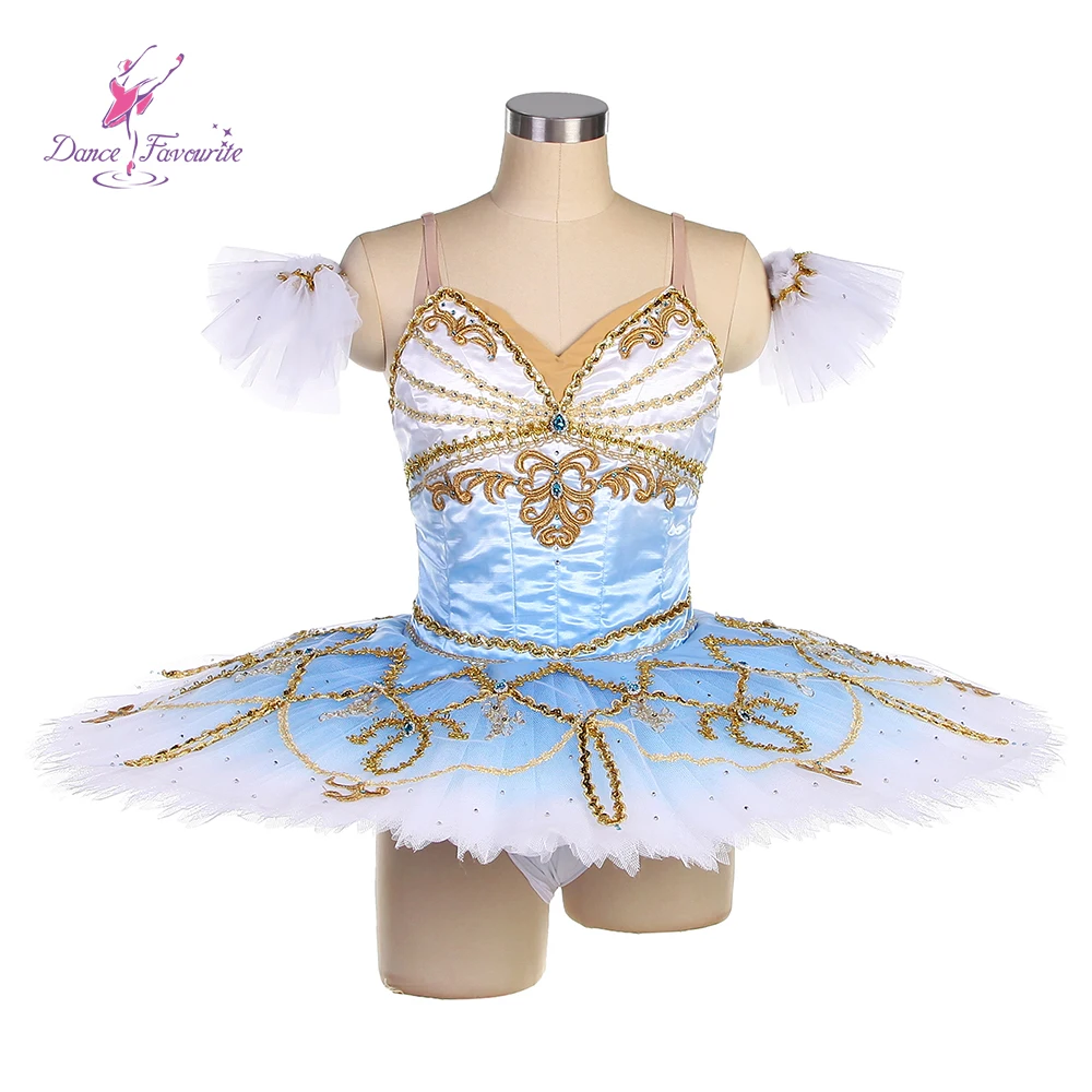 Dance Favourite Ballet Tutus B22214 Ombre Blue Professional Tutu Made -to-Order Blue Bird Variation Ballet Tutu