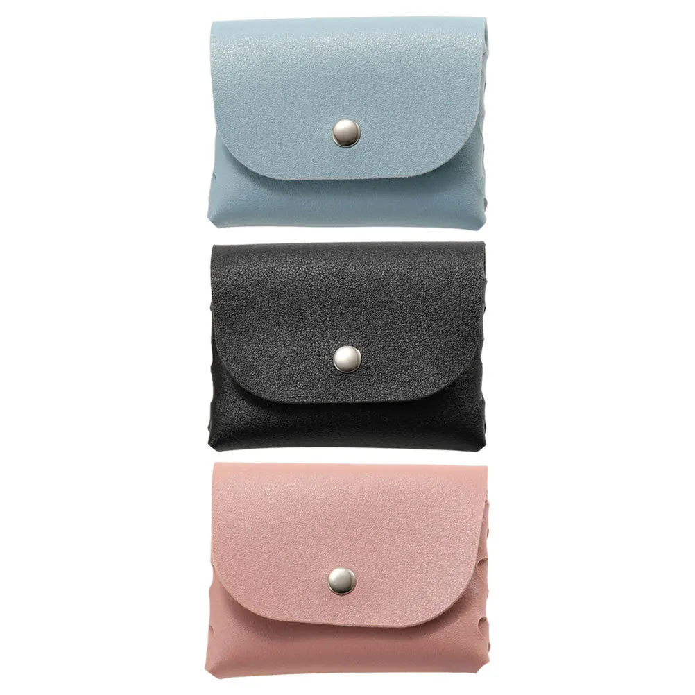 

3Pcs Folding Sunglasses Protection Case Durable PVC Material Automatic Closing Design Portable Eyeglass Bag Eye Glasses Case