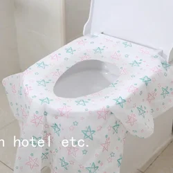 35pcs Disposable Double-Layer Waterproof Extra-Large Printed Non-Woven Postpartum Cushion Children's Toilet Cover  Wholesale