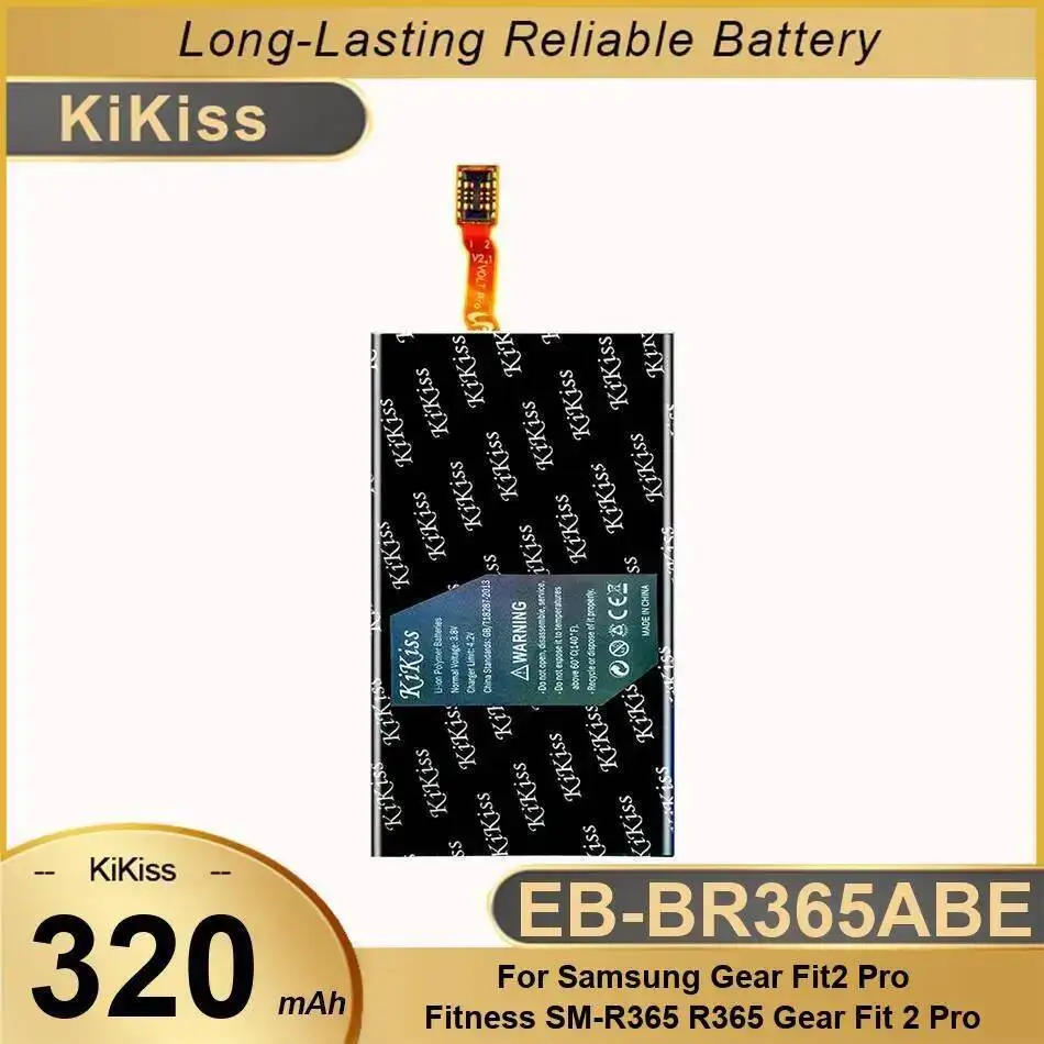 

Watch Battery Long-Lasting Performance EB-BR365ABE 320Mah For Samsung Gear Fit 2 Pro Fitness SM-R365 R365