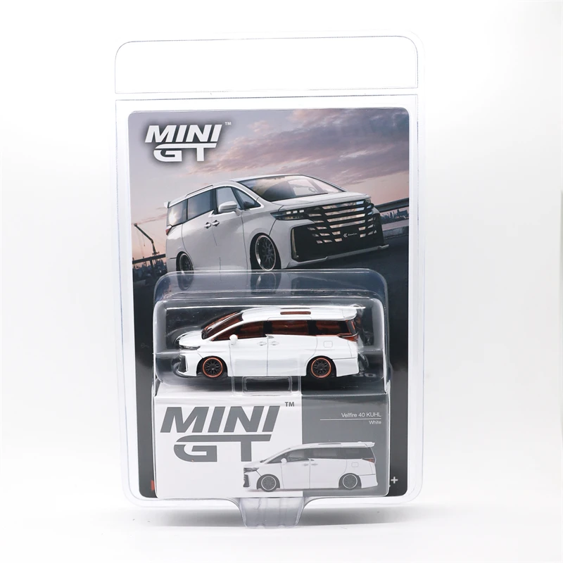 chase-mini-gt-1-64-vellfire-40-kuhl-bianco-revuelto-verde-gea-opaco-lhd-cina-mustang-gtd-rosso-da-corsa-blister